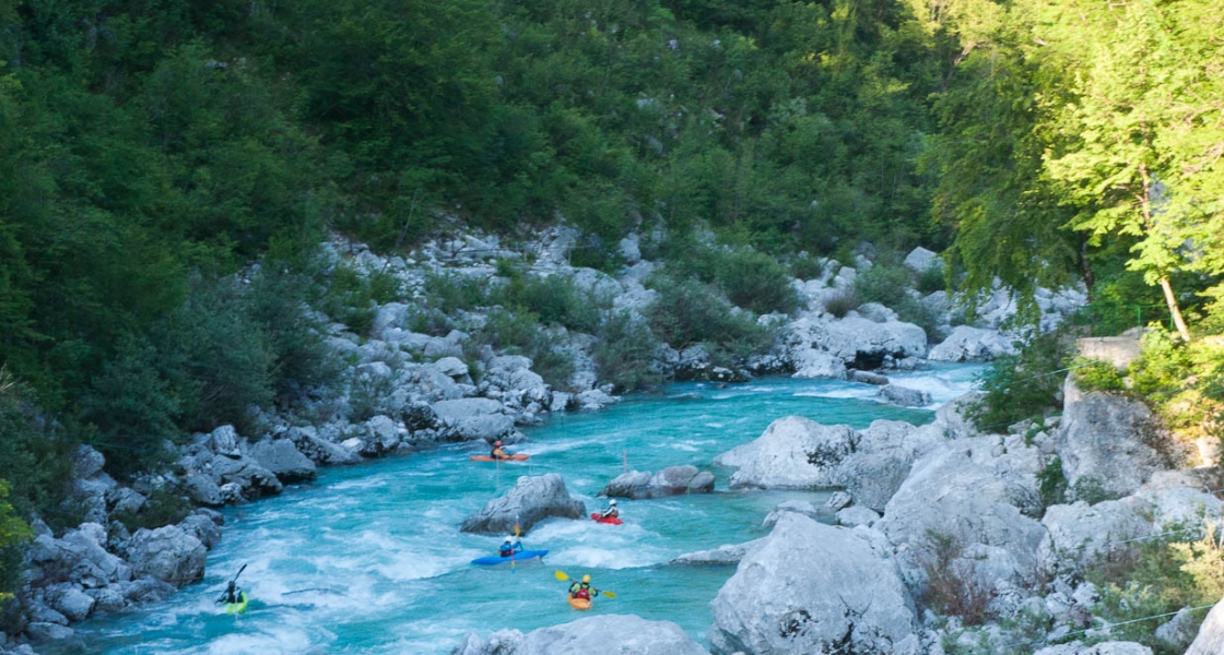Rafting and Canyoning in the Soča River Valley – Bovec, Slovenia