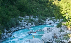 Rafting and Canyoning in the Soča River Valley – Bovec, Slovenia