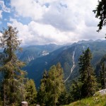 Lake Bohinj below