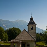Hiking near Lake Bled, Slovenia
