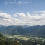 Zip line - Bovec, Slovenia