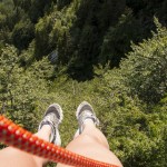 Zip line - Bovec, Slovenia