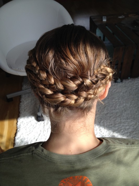 Oktoberfest braided hair